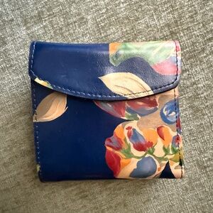 Patricia Nash Blue Floral Wallet